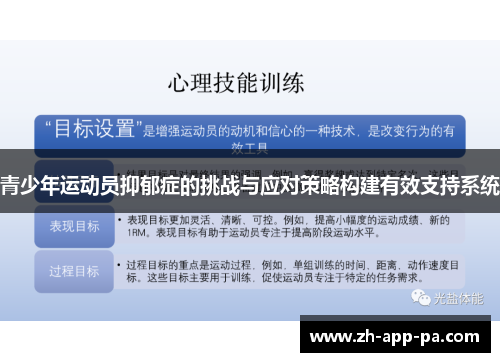 青少年运动员抑郁症的挑战与应对策略构建有效支持系统